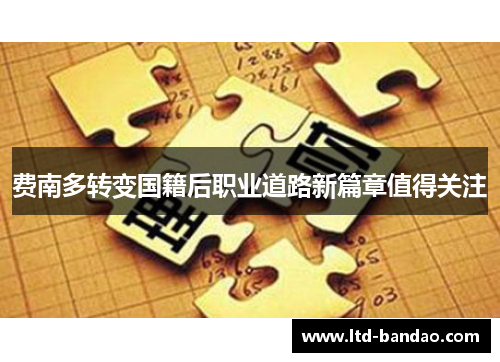 费南多转变国籍后职业道路新篇章值得关注 费南多转变国籍后职业道路新篇章值得关注